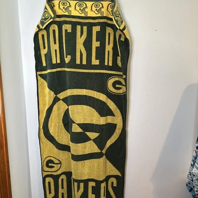 Toalla de playa vintage de los Greenbay Packers de los 90 NFL en casa Foto 1 de 4