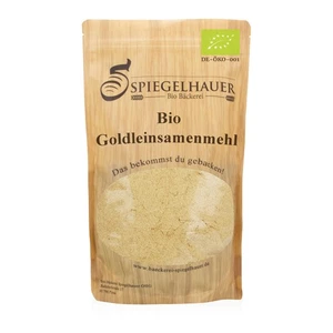 Bio Goldleinsamenmehl teilentölt 1kg Goldleinmehl Leinsamenmehl entölt - Bild 1 von 3