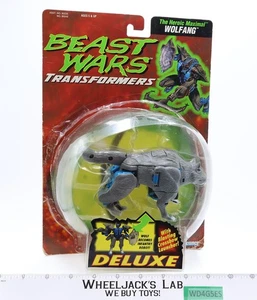 Maximal Wolfang Complete W/Card Bubble Deluxe Transformers Beast Wars Hasbro NM - Picture 1 of 7