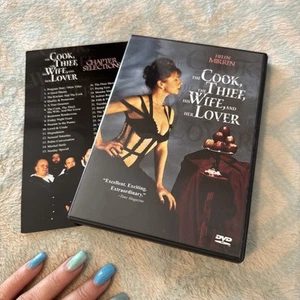 The Cook, The Thief, His Wife, and Her Lover (DVD, 1989) Helen Mirren Rare Oop - Picture 1 of 5