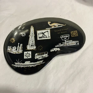 Vintage “Dutch Cripe” Sinclair Trinket Glass/Ash Tray 5 1/2”x 4” - Picture 1 of 5