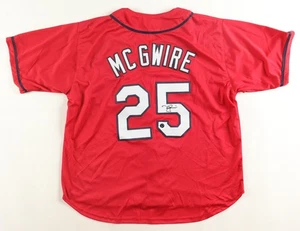 Mark McGwire Signed St Louis Cardinals Jersey (Authentic Ink) 87 Rookie o/t Year - Picture 1 of 8