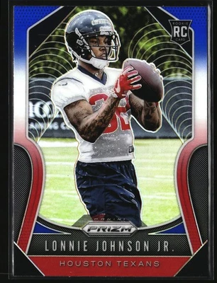 2019 Panini Prizm #396 Lonnie Johnson Jr. Red White and Blue - Image 1 of 2