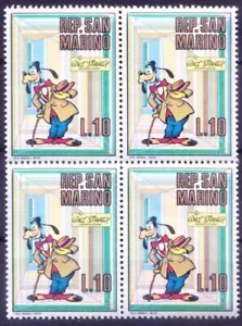 San Marino 1970 MNH Blk, Goofy, Walt Disney Cartoons - Picture 1 of 1