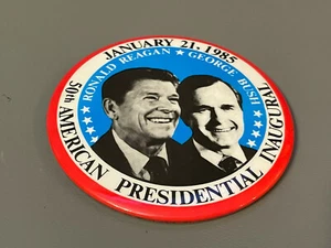 VINTAGE Ronald Reagan / George Bush 1985 50th Presidential Inaugural (1/21/1985) - Picture 1 of 5
