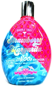 Tan Asz U Strawberry Margarita 400X Advanced Bronzer Tanning Bed Lotion 13.5 oz - Picture 1 of 2