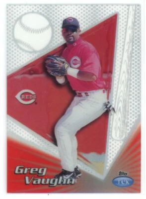 1999 Topps Tek Pattern 18 Greg Vaughn Cincinnati Reds #21B - Image 1 of 2