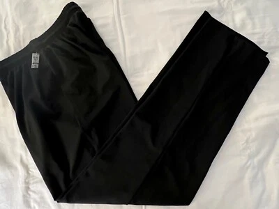 PANTALONES DEPORTIVOS GK WARM UP ADULTOS GRANDES NEGROS MICROFIBRA GIMNASTAS SKATE ALEGER Talla L Foto 1 de 4