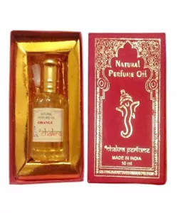 Chakra Orange Attar natürliches Parfümöl langanhaltender Duft Unisex 10 ml - Bild 1 von 8