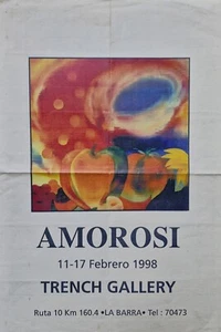 Afiche / poster - Héctor Amorosi - Trench Gallery - La Barra, 1998 - Picture 1 of 2