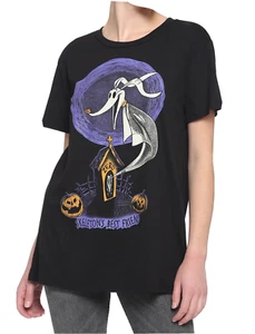 The Nightmare Before Christmas Juniors Zero Best Friend Boyfriend Fit Shirt NWT - Picture 1 of 6