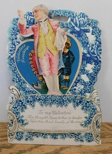 Tarjeta de San Valentín vintage, pop-up, saludos, regalo - Imagen 1 de 8