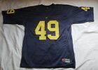 Vintage Nike MICHIGAN WOLVERINES #49 Collett Jersey TEAM SPORTS Size Large