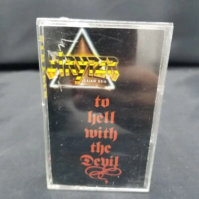Stryper ‎– To Hell With The Devil Cassette 1986 Enigma VG+ TAPE PLAY TESTED - Image 1 of 4