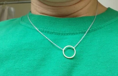 NEW Jewelry silver Necklace / ring charm MUSTHAVE NWT in gift bag — 第 1/4 张图片