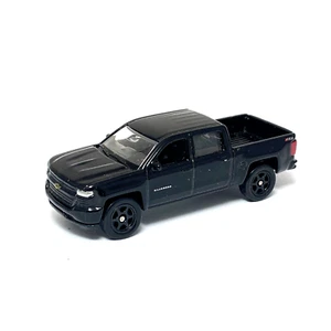2017 Chevrolet Silverado Z71 Black Welly 1:60 1:64 Series Scale Toy Car 52370 - Picture 1 of 4