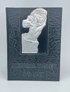 1947 MEDICAL VIOLET NYU New York University College of Medicine YEARBOOK - NY - Imagen 1 de 4