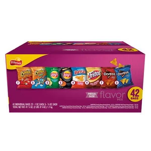 Frito-Lay Flavor Mix Variety Pack Snack Chips, 42 Count Multipack - Picture 1 of 8