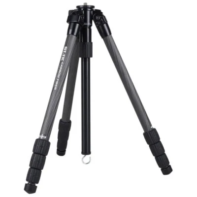 Slik Pro CF-734 Carbon Fibre Lightweight Camera Tripod 1.6m Without Head Black - Image 1 of 4