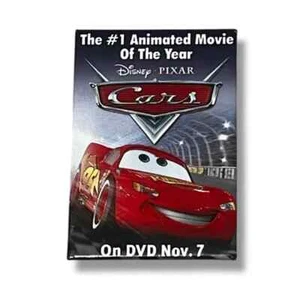 Disney Pixar Movie Cars 2006 Vintage Pinback Button BX - Picture 1 of 4