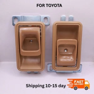 For Toyota Hilux Inner Door Handle Pair RN30 LN30 RN40 LN40 1978-1983 Pickup Ute - Foto 1 di 6