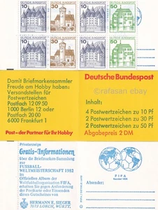 Germania 1980 n. Michel MH22 I d oZ libretto completo MNH VF - Foto 1 di 1