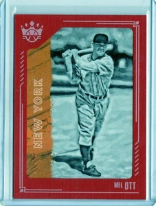 MEL OTT 2021 MLB DIAMOND KINGS RED PARALLEL #110 - Picture 1 of 2