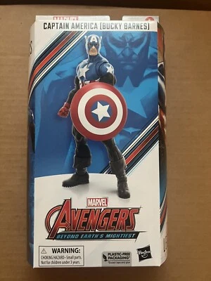 Figura Hasbro Marvel Legends Series CAPITÁN AMÉRICA BUCKY BARNES 60th Avengers Foto 1 de 4