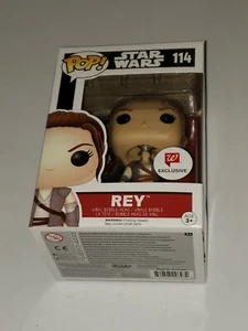 Star Wars Rey Funko Pop 114 Walgreens Exclusive Final Scene Outfit Jakku Vinyl ^ - Picture 1 of 7