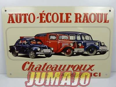 PB137 PLATES sheet metal 20x30cm driving school Raoul Chateauroux - Image 1 of 2
