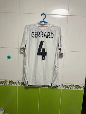 Camiseta Umbro Selección Inglaterra Talla M 2008 #4 GERRARD Foto 1 de 4