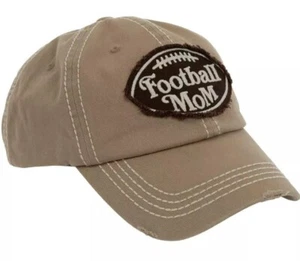 Gorra de béisbol Football Mom Gameday 100 % algodón - Imagen 1 de 2