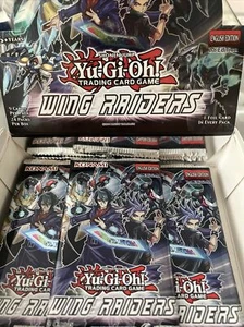 Yugioh "Wing Raiders" 9-Card 1st Ed. Sealed Booster. 3 Pack Lot - Picture 1 of 1