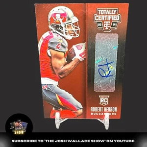 2014 Totalmente Certificato #155 Robert Herron AUTOGRAFO ROOKIE RC 12/50 - Foto 1 di 2