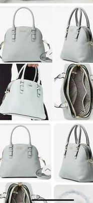 Kate Spade Jackson Street Lottie Satchel Bag Misty Mint Cow Leather - Image 1 of 4