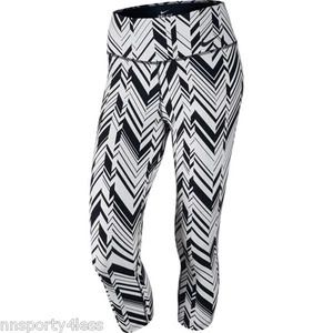 Nike 642516 legendäre bedruckte Damen-Caprihose mit Frostrahmen 95 $ Trainingshose  - Bild 1 von 10