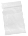 Grip Seal Bags Transparent Polyethylene Self-closing 200 gauge x 100