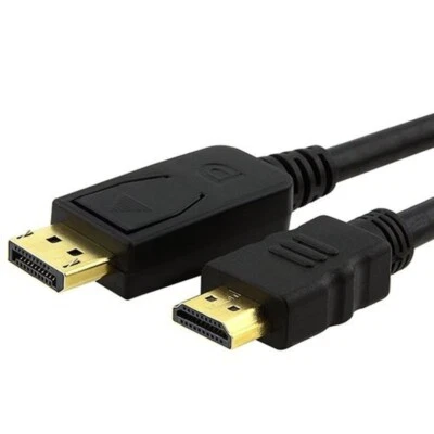 Mini dp displayport to hdmi ThunderBolt Cable Adapter For MacBook Air Pro 1.8m - Image 1 of 2