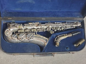 Nice old Keilwerth Alto Saxophone "King Model 3,  JKG Trademark" Altosaxophone - Picture 1 of 18