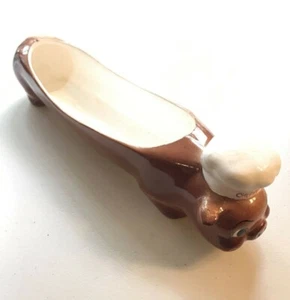 Vintage Chef Porky CP-7 One Piece Cracker Bowl Japón Kelvin 1959 con pegatina usado en excelente estado - Imagen 1 de 12