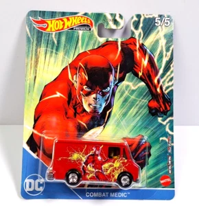 Hot Wheels Premium 2022 DC COMICS - THE FLASH - Combat Medic #5/5 - Picture 1 of 6