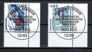 Federal Frg Minr 2322 +2323 Postmarked From Subscription Lower Corner Edge - Picture 1 of 1