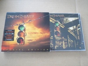 DREAM THEATER ~SYSTEMATIC CHAOS~ HARD TO FIND LIMITED EDITION CD ALBUM BONUS DVD - Picture 1 of 3