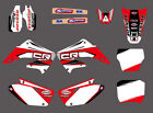 Motorcycle Team Graphics Backgrounds Decals For Honda CR125 CR250 2002-2011 2012