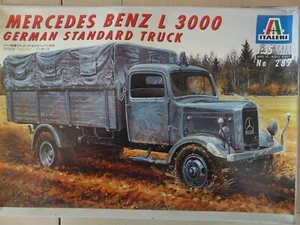 Maquette 1/35 ITALERI Ref 287 Mercedes Benz L 3000 (décalques altérés) - Photo 1/3