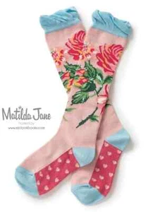 MATILDA JANE Brilliant Daydream Skip To My Lou Socks Size M Medium 9-13 NWT - Picture 1 of 4