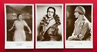 3 x Schauspieler Foto AK um 1935 HENNY PORTEN  ( 125438