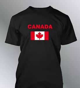 T-Shirt Flagge Kanada Herren Fan Fußball WM Football Flag - Bild 1 von 5