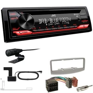 JVC KD-DB622BT DAB inkl Antenne Bluetooth USB Set für Fiat Multipla 1999-2010 - Bild 1 von 5