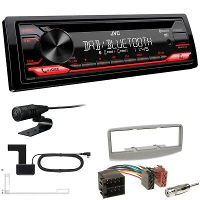 JVC KD-DB622BT DAB inkl Antenne Bluetooth USB Set für Fiat Multipla 1999-2010 - Bild 1 von 4